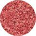 Square Patterned Red Rug, pat2827rd