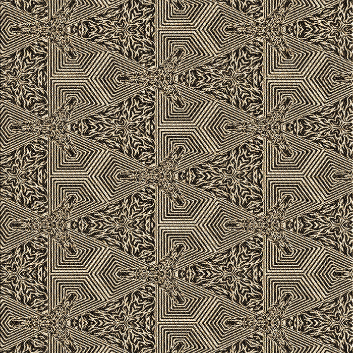 Patterned Midnight Gray Rug, pat2828brn