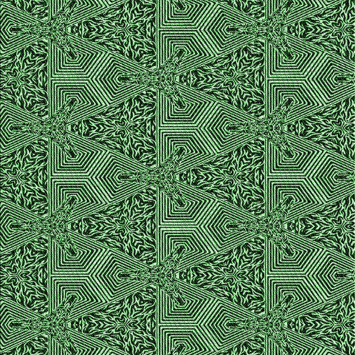Machine Washable Transitional Pastel Green Rug, wshpat2828grn