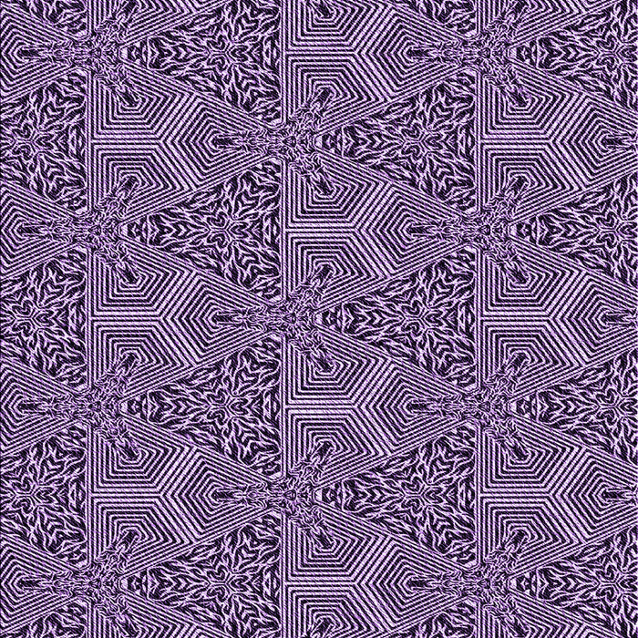 Patterned Dark Purple Rug, pat2828pur