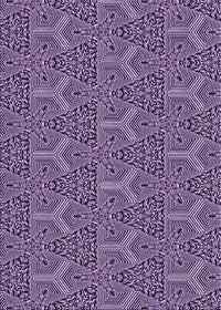 Machine Washable Transitional Dark Purple Rug, wshpat2828pur