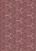 Machine Washable Transitional Pink Daisy Pink Rug, wshpat2828rd