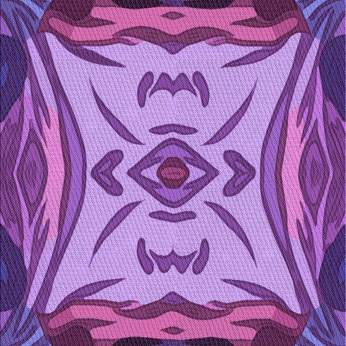 Machine Washable Transitional Dark Magenta Purple Rug, wshpat2829pur