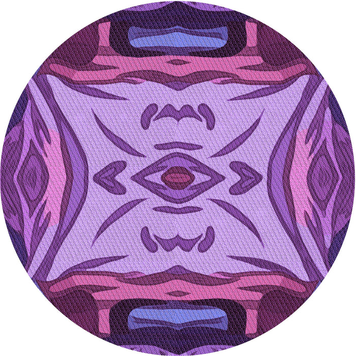 Square Machine Washable Transitional Dark Magenta Purple Rug in a Living Room, wshpat2829pur