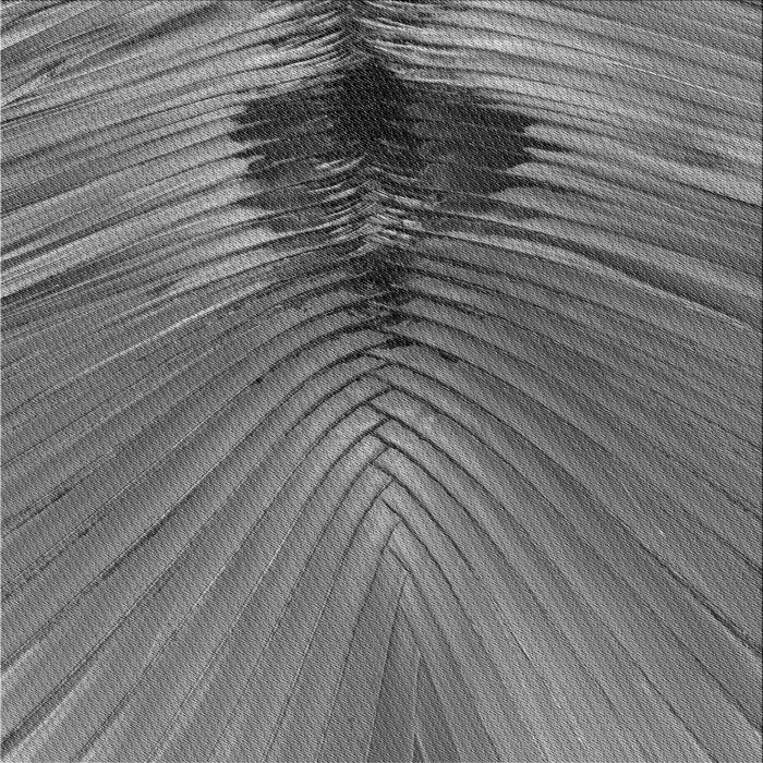 Round Patterned Gunmetal Gray Rug, pat283gry