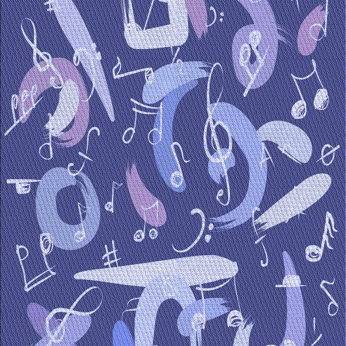 Machine Washable Transitional Purple Mimosa Purple Rug, wshpat2830blu