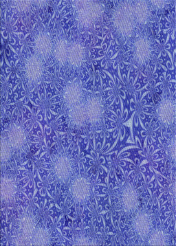 Patterned Sky Blue Novelty Rug, pat2831