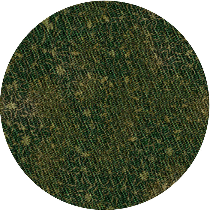 Square Patterned Midnight Gray Rug, pat2832grn