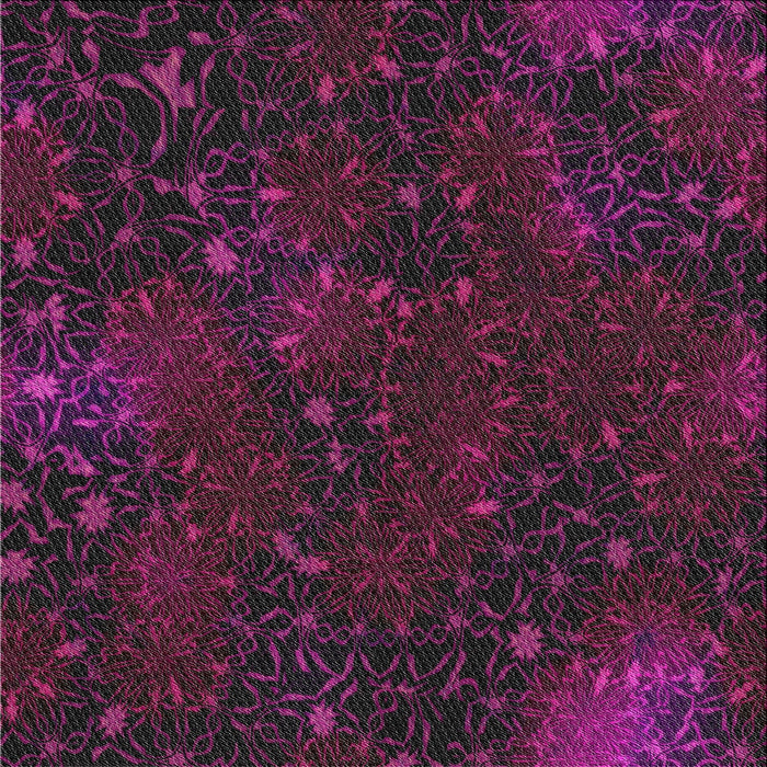 Square Patterned Plum Purple Modern Rug, pat2832