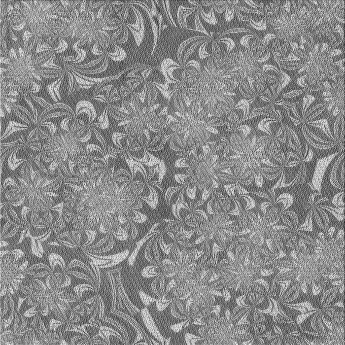 Round Machine Washable Transitional Gray Rug, wshpat2833gry