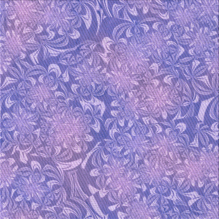 Round Patterned Medium Slate Blue Rug, pat2833pur