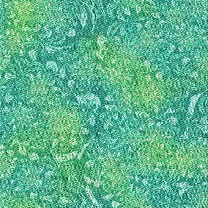 Sideview of Machine Washable Transitional Turquoise Green Rug, wshpat2833
