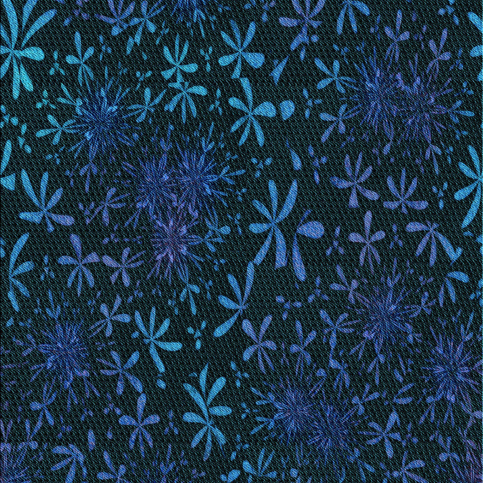 Patterned Blue Rug, pat2834lblu