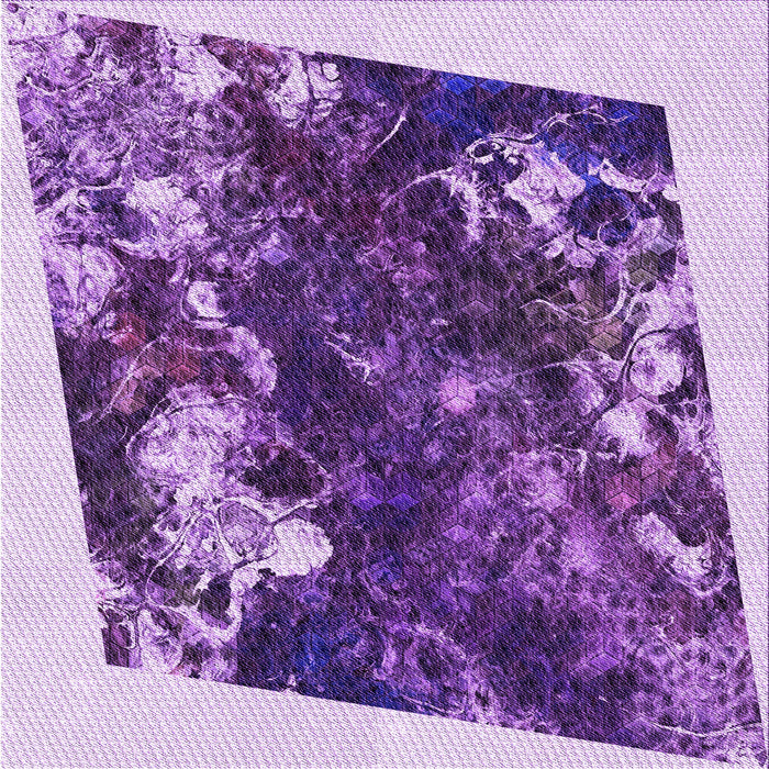 Round Machine Washable Transitional Bright Purple Rug, wshpat2836pur