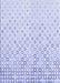Patterned Lavender Blue Rug, pat2837blu