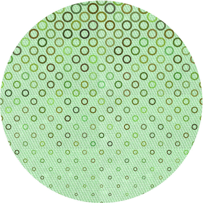 Square Patterned Mint Green Rug, pat2837grn