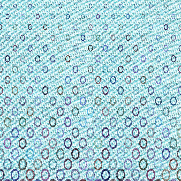 Patterned Iceberg Blue Rug, pat2837lblu