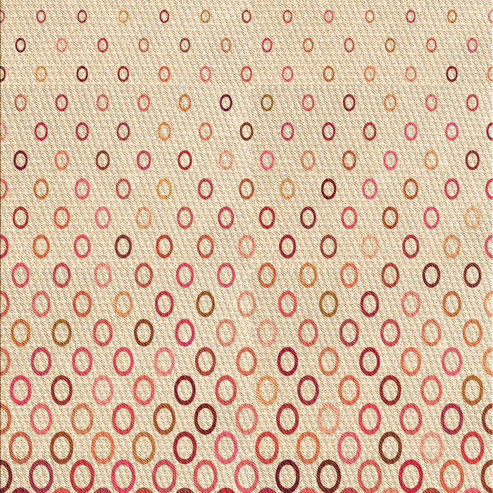 Machine Washable Transitional Orange Rug, wshpat2837org