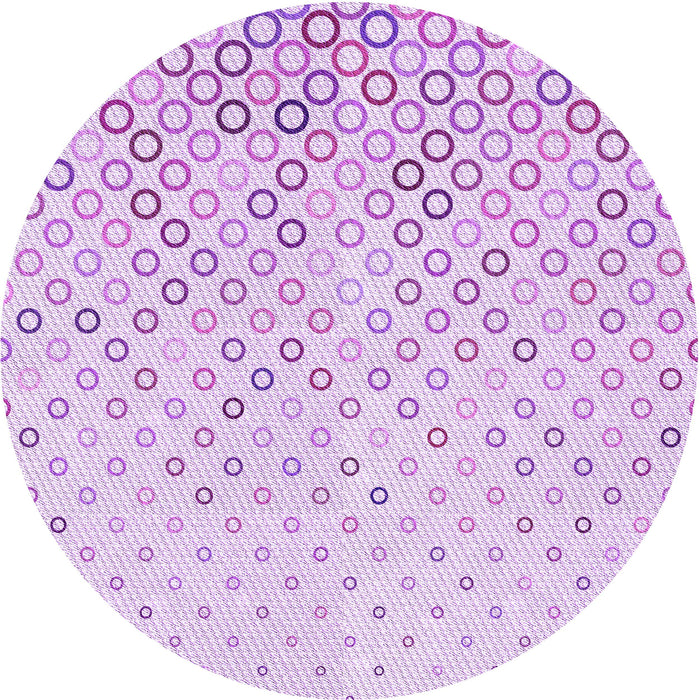Square Machine Washable Transitional Purple Rug in a Living Room, wshpat2837pur