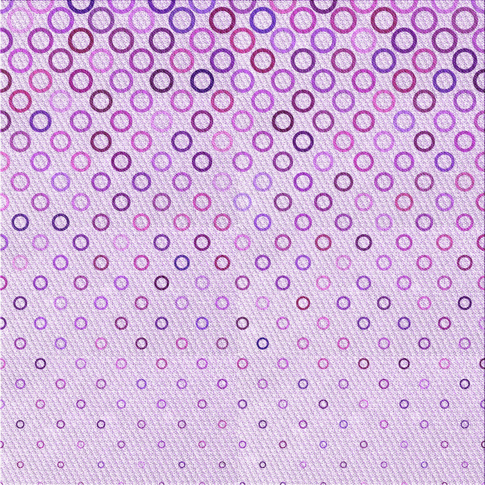 Round Patterned Purple Rug, pat2837pur