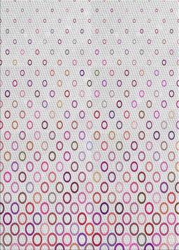 Machine Washable Transitional White Smoke Rug, wshpat2837