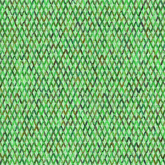 Patterned Dark Lime Green Rug, pat2839grn