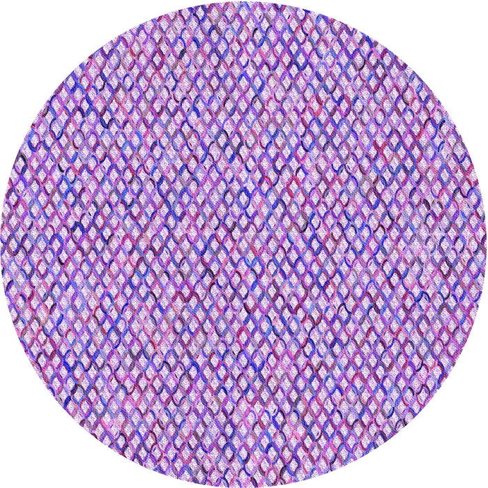 Square Patterned Mauve Purple Rug, pat2839pur
