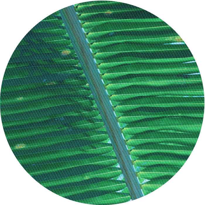 Square Patterned Medium Teal Green Rug, pat284lblu