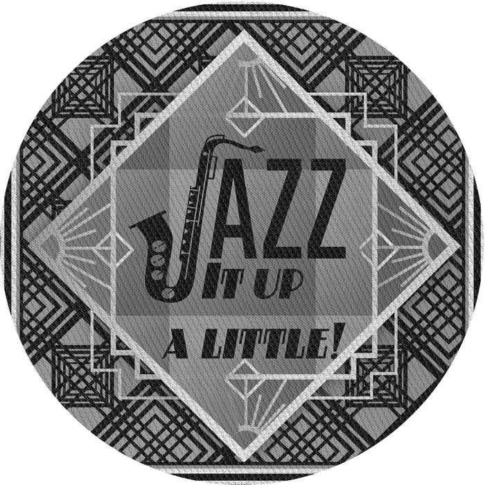 Square Machine Washable Transitional Charcoal Black Rug in a Living Room, wshpat2840gry