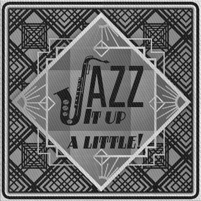 Round Machine Washable Transitional Charcoal Black Rug, wshpat2840gry