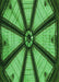 Patterned Deep Emerald Green Rug, pat2841grn
