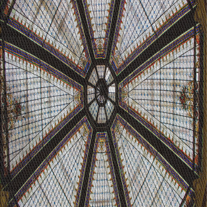 Patterned Burgundy Brown Novelty Rug, pat2841