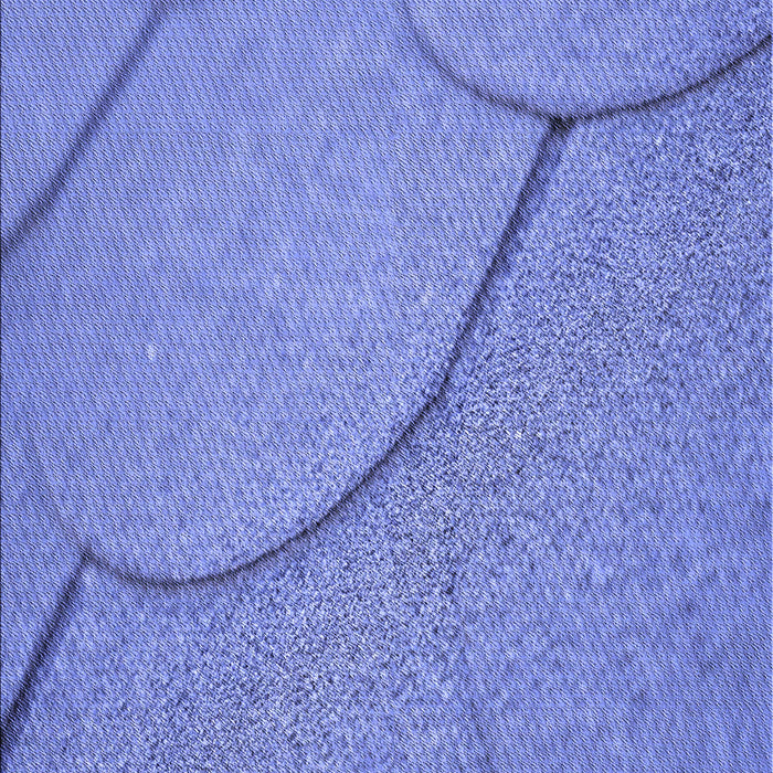 Machine Washable Transitional Sky Blue Rug, wshpat2842blu