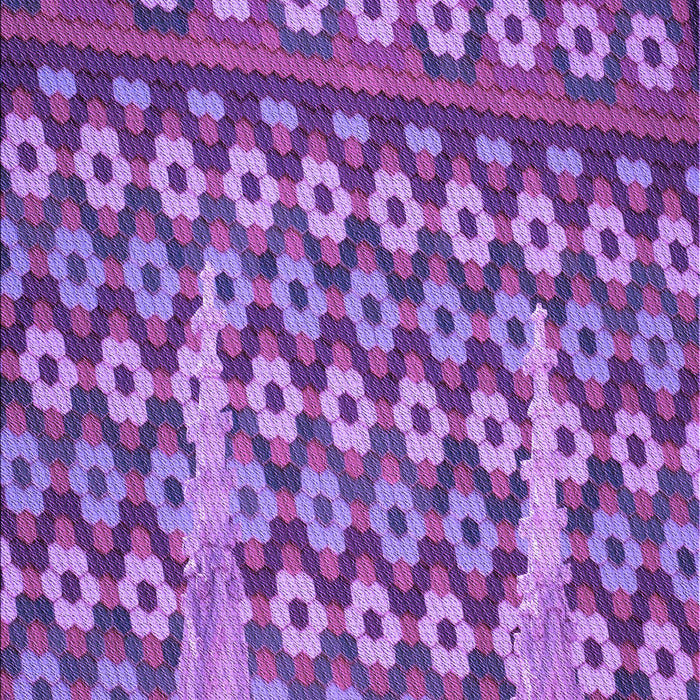 Patterned Purple Rug, pat2844pur