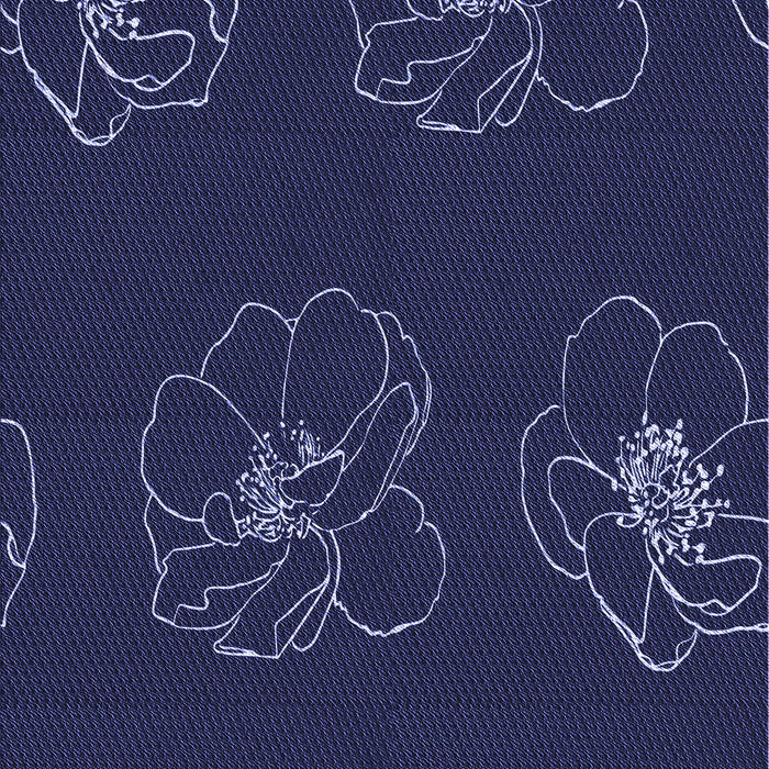 Machine Washable Transitional Deep Periwinkle Purple Rug, wshpat2845blu