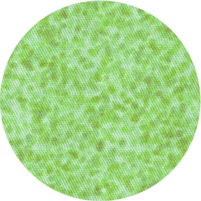 Square Machine Washable Transitional Green Rug in a Living Room, wshpat2846grn