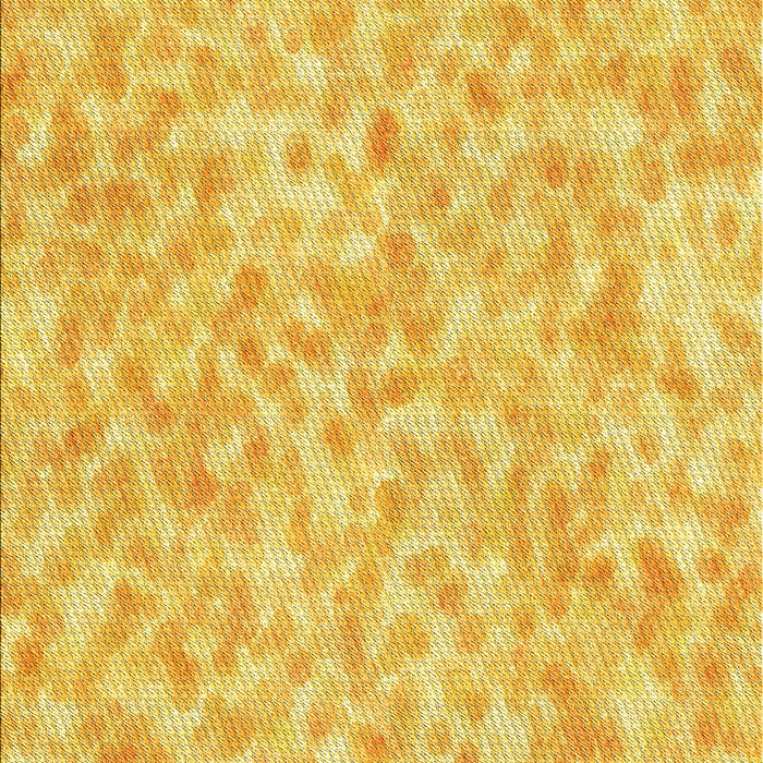 Machine Washable Transitional Bold Yellow Rug, wshpat2846yw