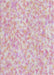 Machine Washable Transitional Purple Pink Rug, wshpat2846