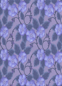 Machine Washable Transitional Slate Blue Rug, wshpat2847blu