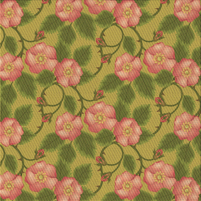 Round Machine Washable Transitional Light Brown Rug, wshpat2847brn