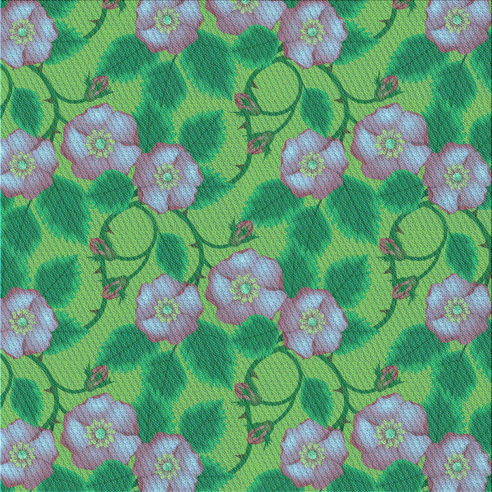 Round Machine Washable Transitional Green Rug, wshpat2847lblu