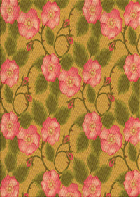 Machine Washable Transitional Mahogany Brown Rug, wshpat2847org