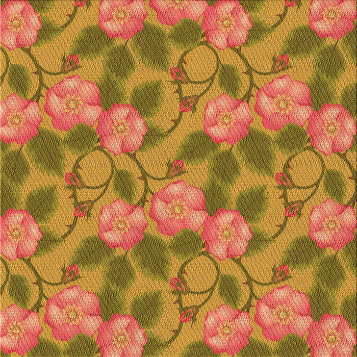 Round Machine Washable Transitional Mahogany Brown Rug, wshpat2847org