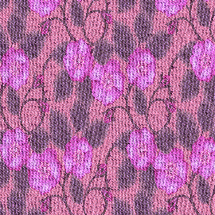 Machine Washable Transitional Magenta Pink Rug, wshpat2847pur