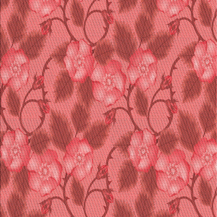 Machine Washable Transitional Red Rug, wshpat2847rd