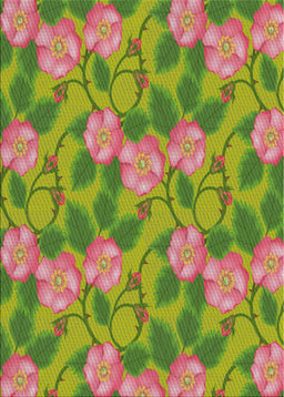 Patterned Sienna Brown Abstract Machine Washable Rug, wshpat2847