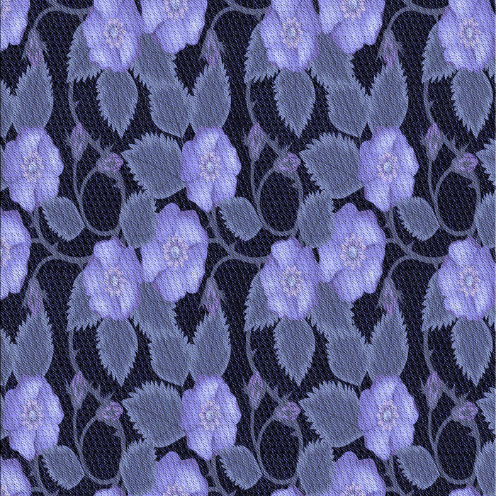 Machine Washable Transitional Blue Rug, wshpat2848blu