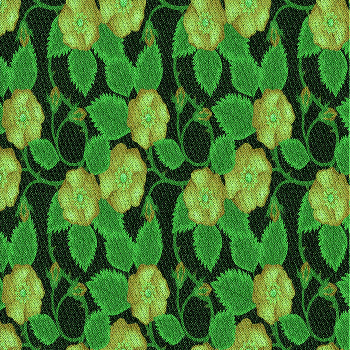 Machine Washable Transitional Deep Emerald Green Rug, wshpat2848grn