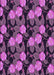 Machine Washable Transitional Orchid Purple Rug, wshpat2848pur