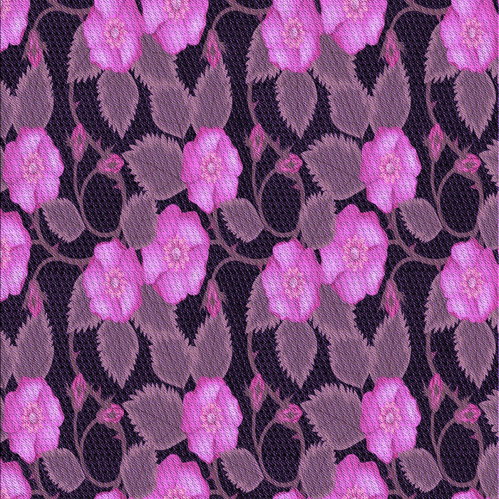 Machine Washable Transitional Orchid Purple Rug, wshpat2848pur